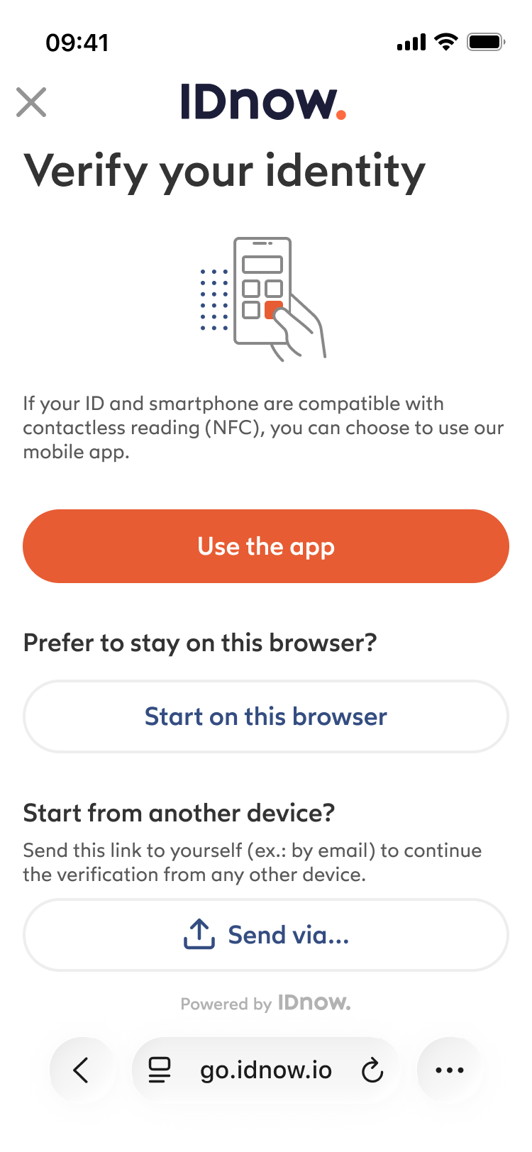 Channel Chooser Mobile Screenshot